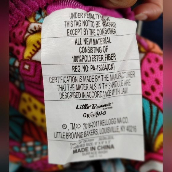 100 Years of Little Brownies Girl Scout Cookies Owl 10” Stuffed Animal Plush Toy - Picture 13 of 15